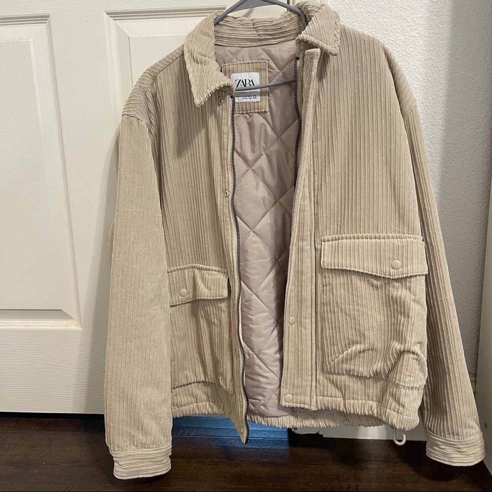 Zara man corduroy jacket